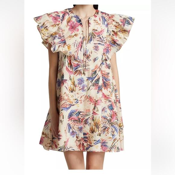 chufy Dresses & Skirts - Chufy Flutter Sleeve Dress